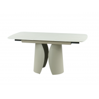 Керамічний стіл Лунаріо TML-1322 крема марфіль + капучино