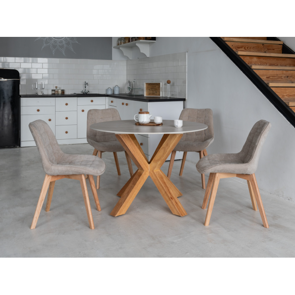 Керамічний стіл TM-237 вуд вейн + натуральний каучук