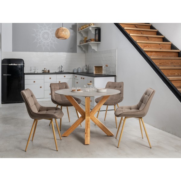 Керамічний стіл TM-237 вуд вейн + натуральний каучук