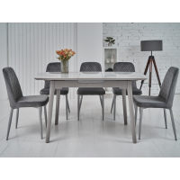 Керамічний стіл TM-84 каса вайт + сірий