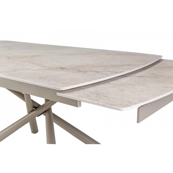 Керамічний стіл Піно TML-1200-1 містік грей + капучино