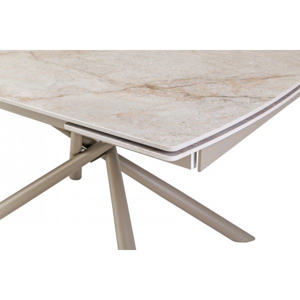 Керамічний стіл Піно TML-1200-1 містік грей + капучино