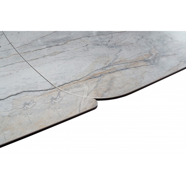 Керамічний стіл Арно TML-1310 сілвер рівер + айворі