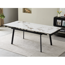 Керамічний стіл TM-98 панда вайт + чорний