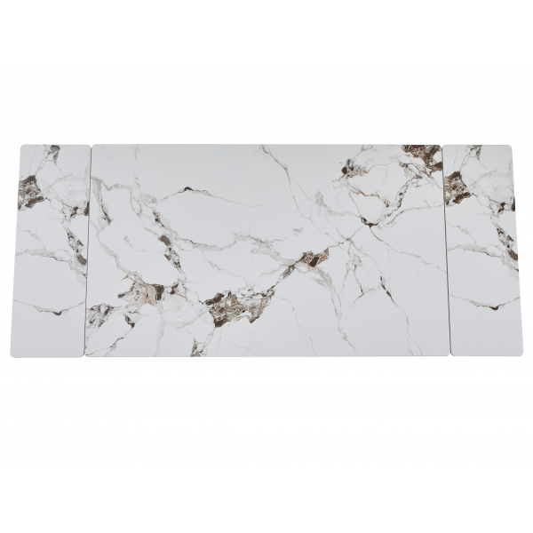 Керамічний стіл TM-98 панда вайт + чорний