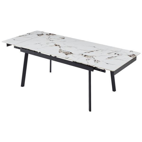 Керамічний стіл TM-98 панда вайт + чорний