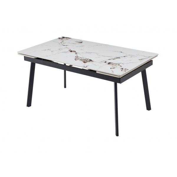 Керамічний стіл TM-98 панда вайт + чорний