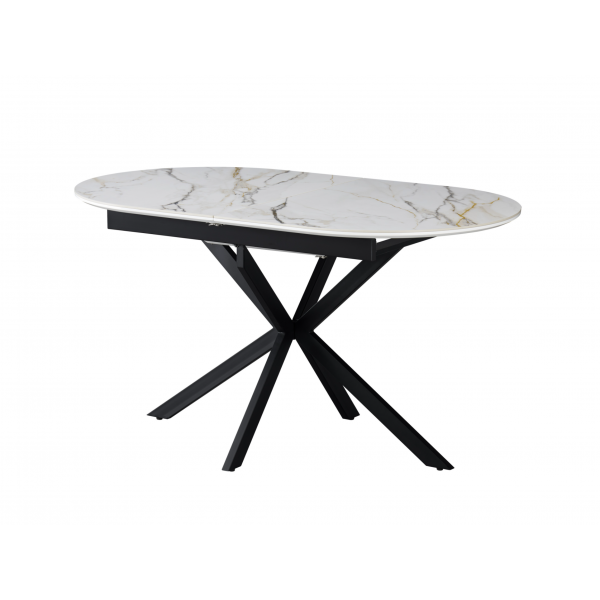 Керамічний стіл Верона TML-1335 калакатта голд + чорний