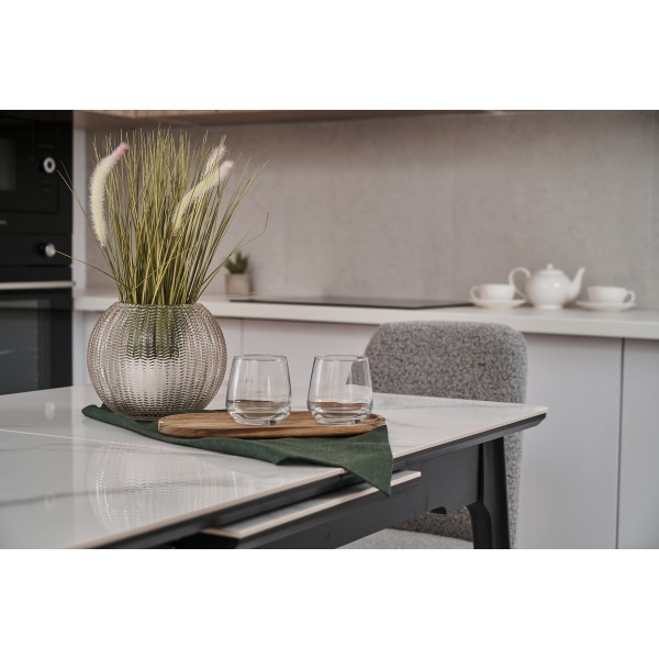 Керамічний стіл TM-89 каса вайт + чорний