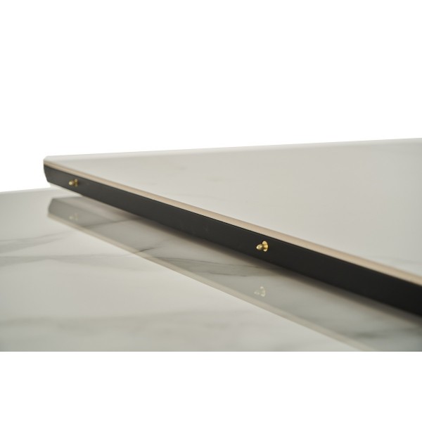 Керамічний стіл TM-89 каса вайт + чорний