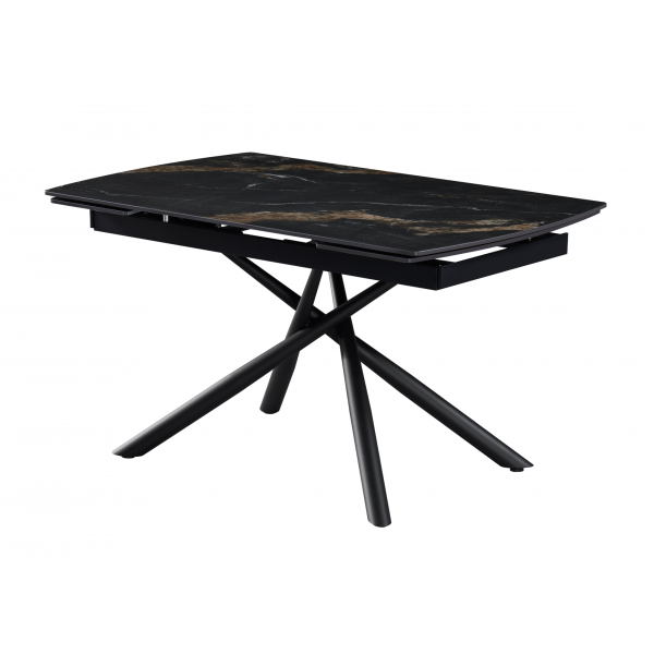 Керамічний стіл Піно TML-1200-1 п'єр блек + чорний