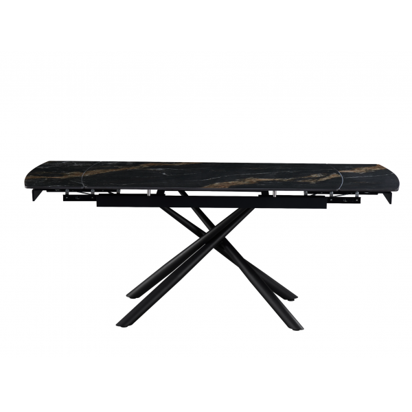 Керамічний стіл Піно TML-1200-1 п'єр блек + чорний