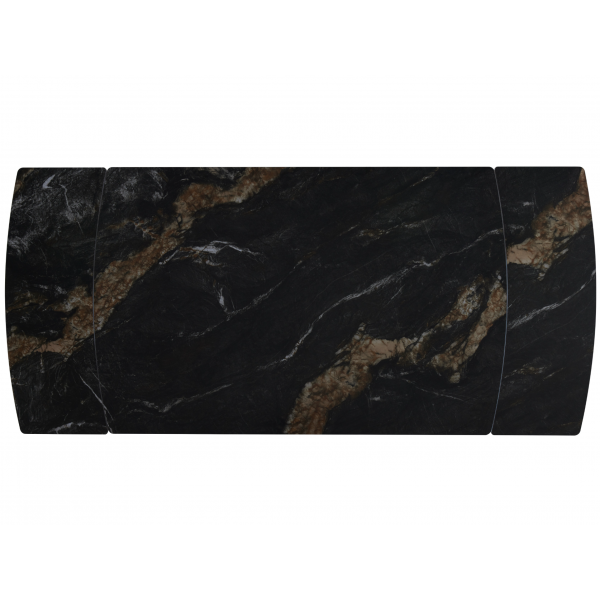 Керамічний стіл Піно TML-1200-1 п'єр блек + чорний