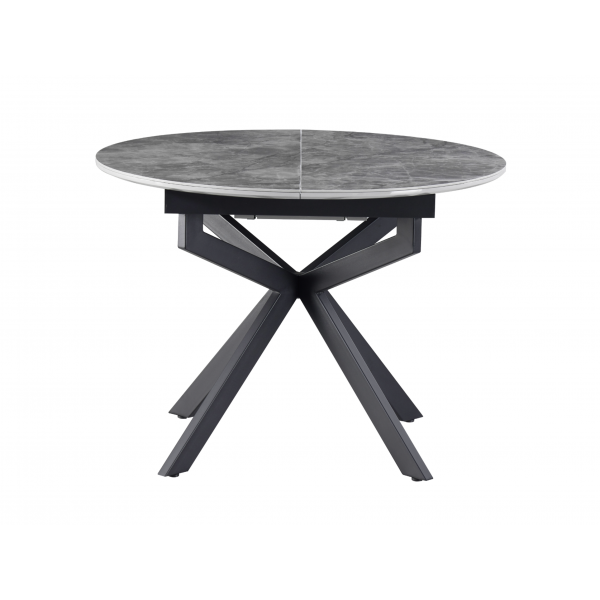 Керамічний стіл Офелія TML-1250 спайдер грей + чорний