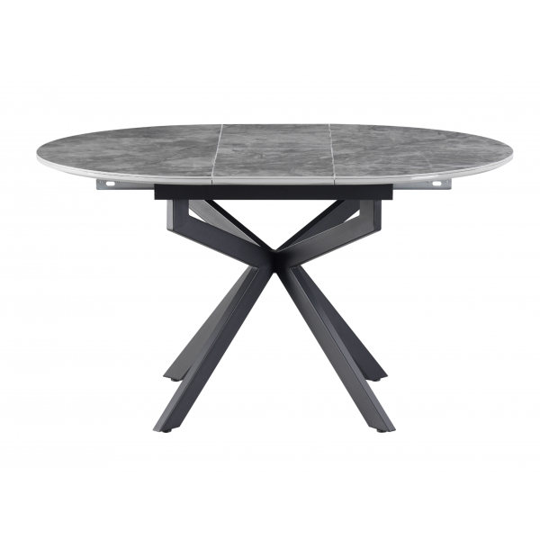 Керамічний стіл Офелія TML-1250 спайдер грей + чорний