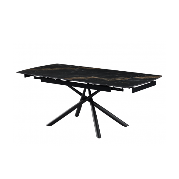 Керамічний стіл Піно TML-1200-1 п'єр блек + чорний