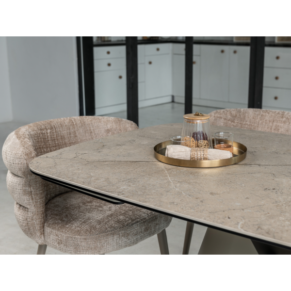 Керамічний стіл Паріс TML-997 іджео беж + бежевий