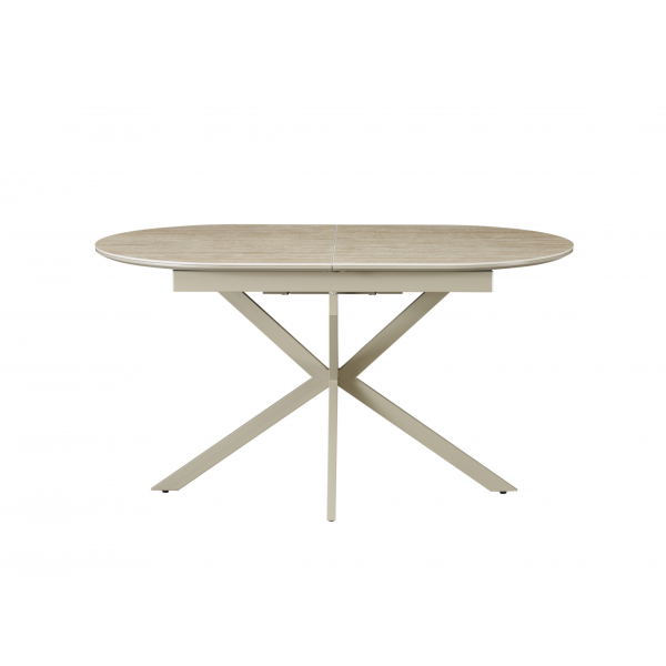 Керамічний стіл Верона TML-1335 римський травертін + капучино