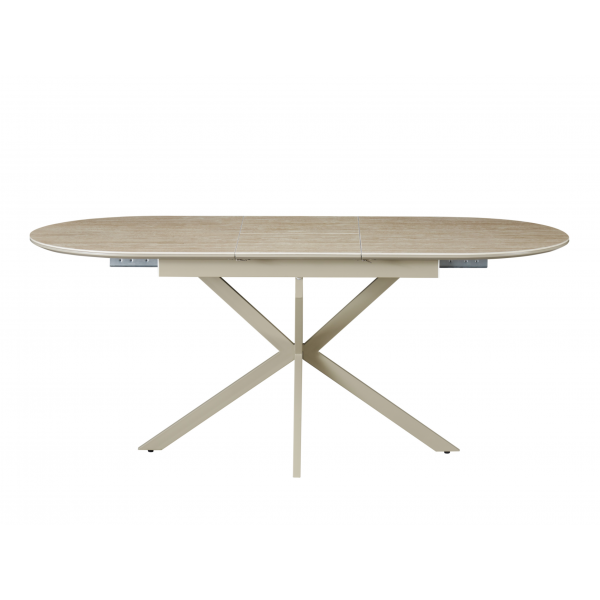 Керамічний стіл Верона TML-1335 римський травертін + капучино