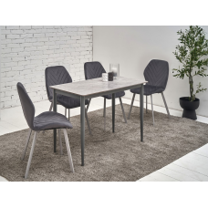 Обідній керамічний стіл TM-110 ребекка грей + сірий