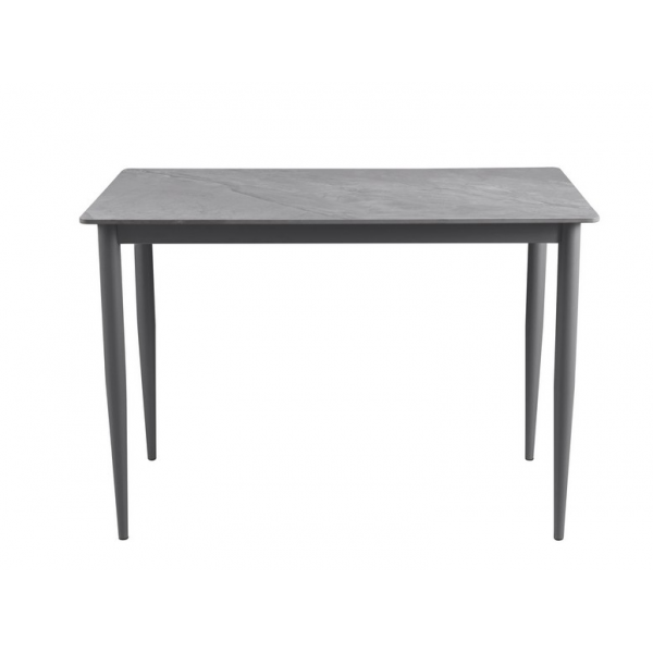 Обідній керамічний стіл TM-110 ребекка грей + сірий