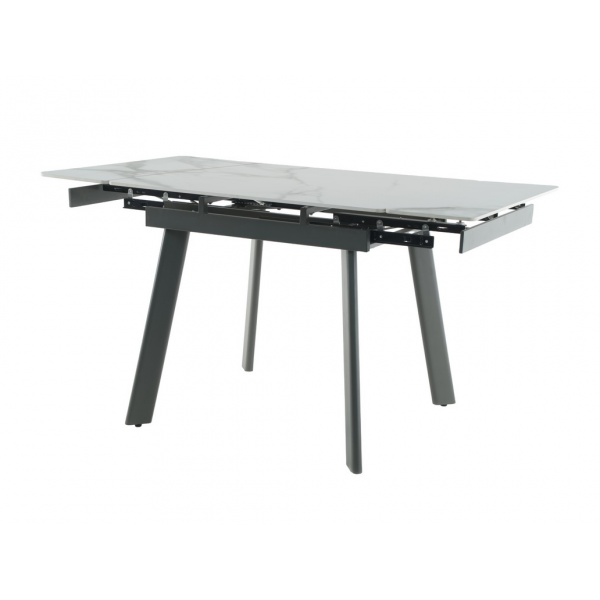 Керамічний стіл TM-80 каса вайт + сірий