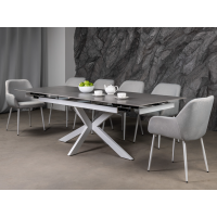 Керамічний стіл Тіціано TML-1150 делікато грей + білий