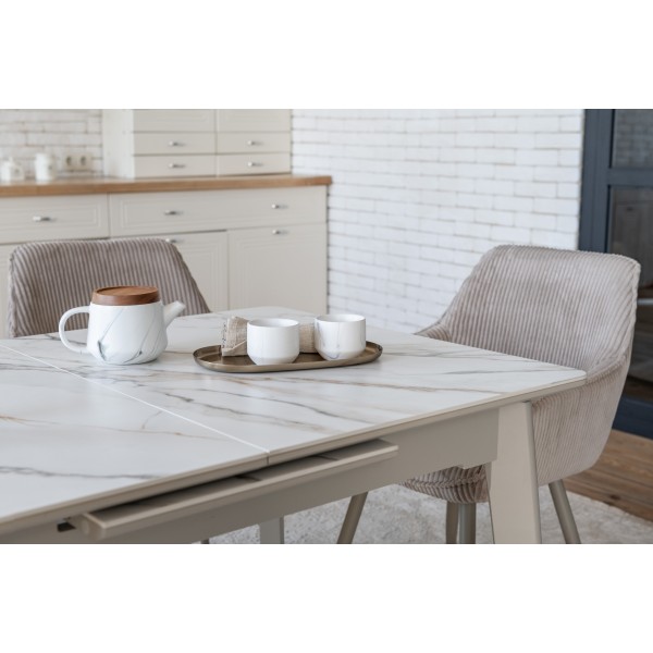 Керамічний стіл TM-76 голден сенд + теплий пісок