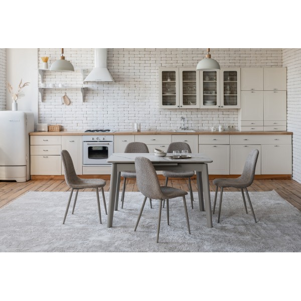 Керамічний стіл TM-76 голден сенд + теплий пісок