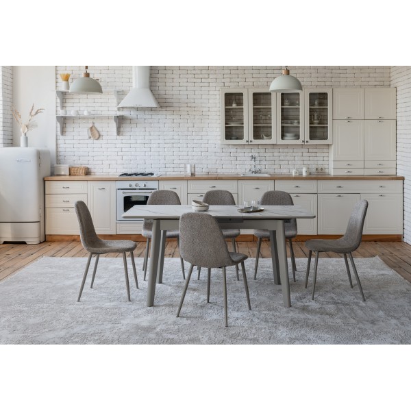 Керамічний стіл TM-76 голден сенд + теплий пісок