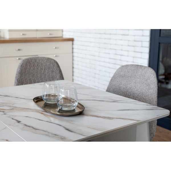 Керамічний стіл TM-76 голден сенд + теплий пісок