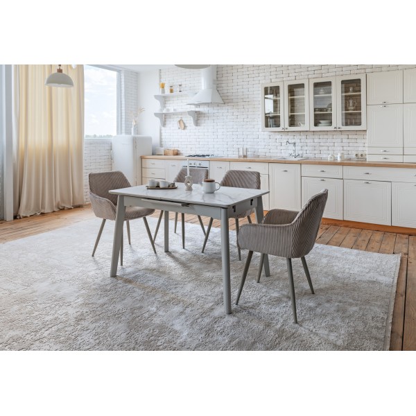 Керамічний стіл TM-76 голден сенд + теплий пісок