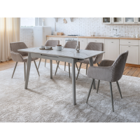 Керамічний стіл TM-76 голден сенд + теплий пісок