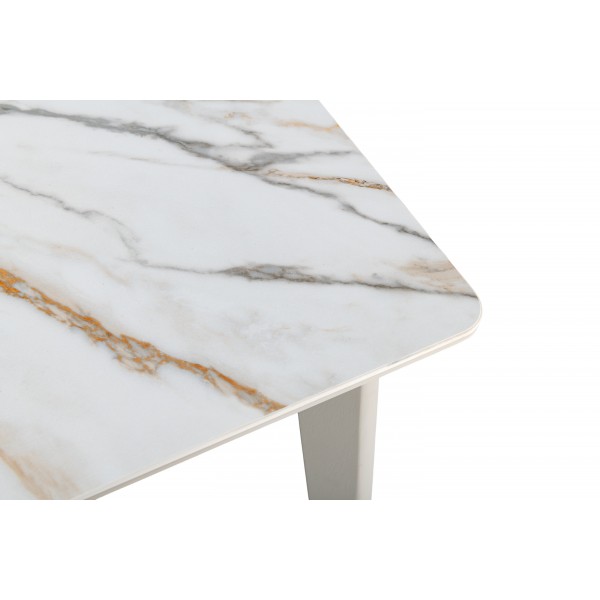 Керамічний стіл TM-76 голден сенд + теплий пісок