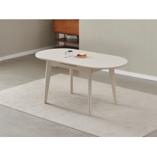 Керамічний стіл TM-126-1 крема саббія + капучино