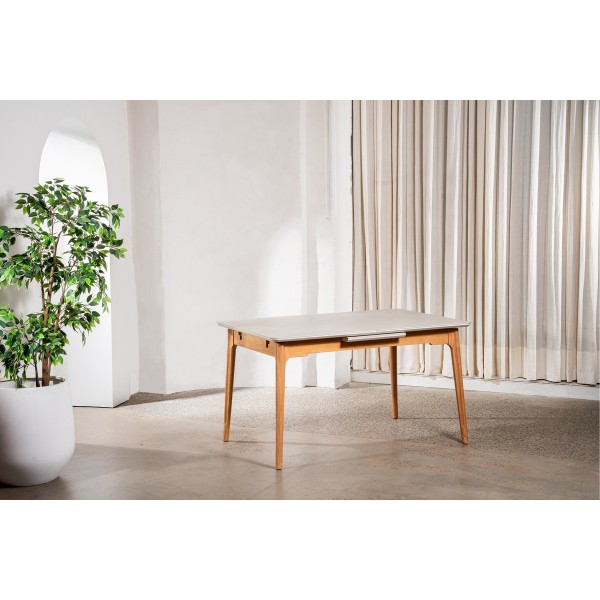 Керамічний стіл TM-120 бардиліо лайт + бук