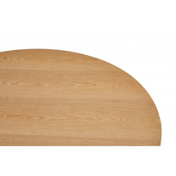 Стіл шпоноване МДФ Амбра TM-235 ясень + теплий пісок