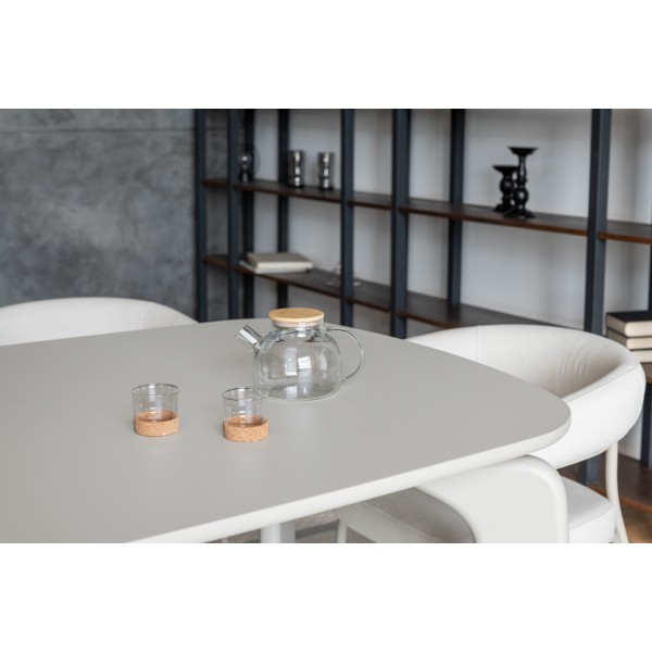 Стіл поліуретановий МДФ Марчелло TM-226 теплий пісок