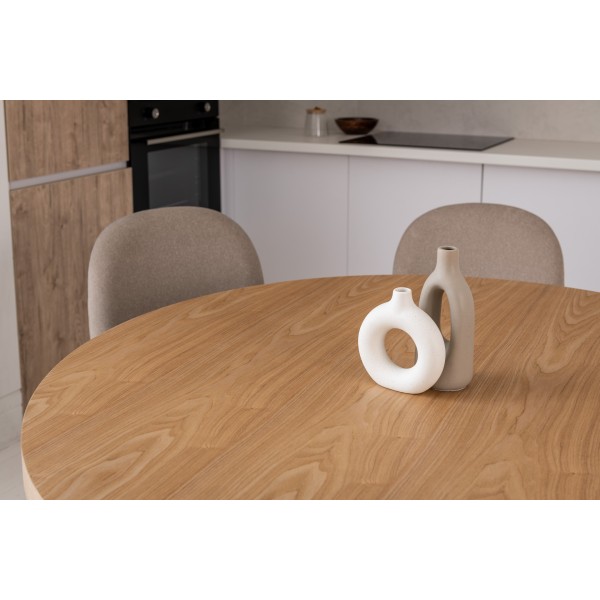 Стіл шпоноване МДФ Амбра TM-235 ясень + теплий пісок