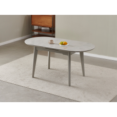 Керамічний стіл TM-126-1 калакатта мармур + сірий