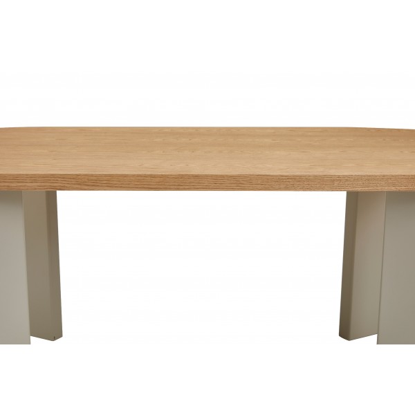 Стіл шпоноване МДФ Нікколо TM-236 ясень + теплий пісок