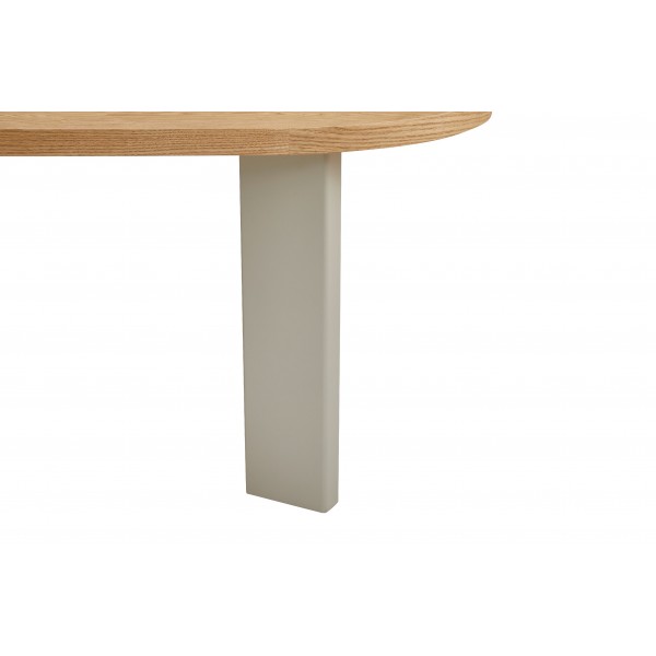 Стіл шпоноване МДФ Нікколо TM-236 ясень + теплий пісок