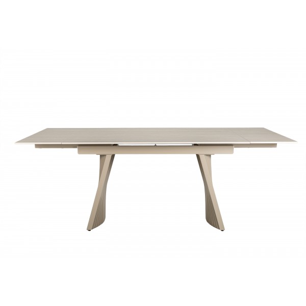 Керамічний стіл Олімпія TML-985 крема марфіль + бежевий