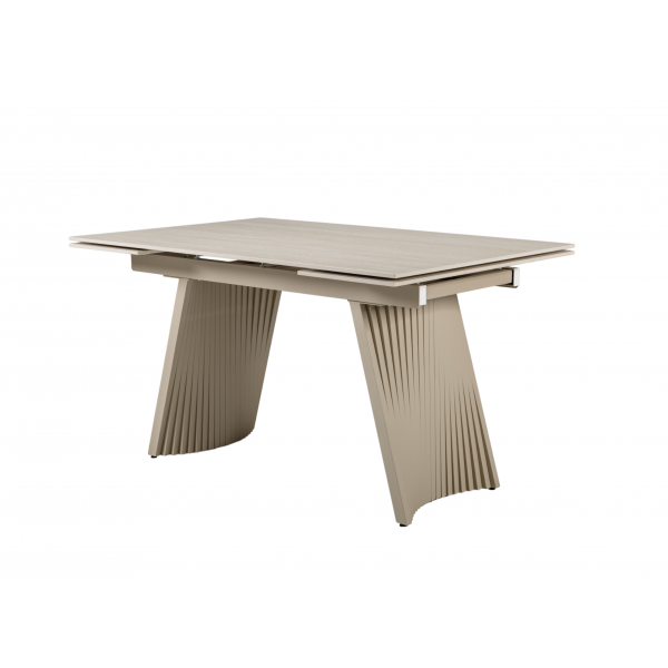 Керамічний стіл Олімпія TML-985 крема марфіль + бежевий