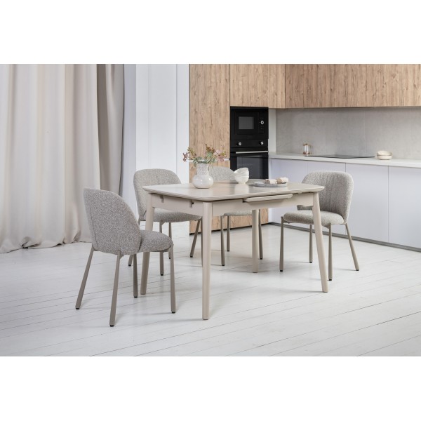 Керамічний стіл TM-76 крема саббія + капучино