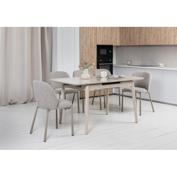 Керамічний стіл TM-76 крема саббія + капучино