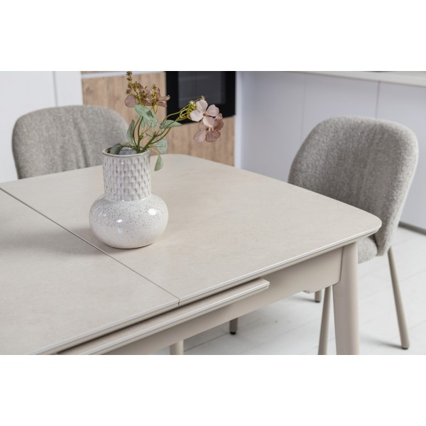 Керамічний стіл TM-76 крема саббія + капучино