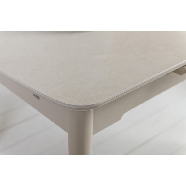 Керамічний стіл TM-76 крема саббія + капучино