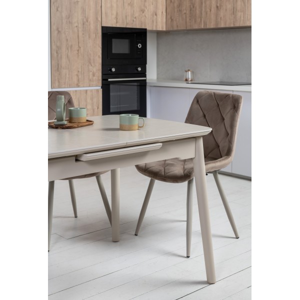 Керамічний стіл TM-76 крема саббія + капучино