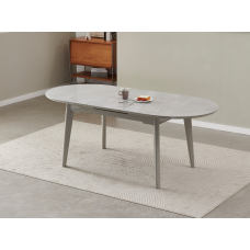 Керамічний стіл TM-126 калакатта мармур + сірий